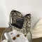 Canvas Bag Women Bag New Trendy Print Pard Print Underarm Bag Niche One-Derder Portable BuCet Bag