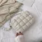Luxury Grid Design Sml Oulder Bags For Women Chain Pu Leather Crossbody Bag Fe Ca Handbags And Ses
