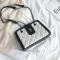 Bolso Mujer Lattice Square Tote Bag New Hi Quity Pu Leather Women Designer Handbag Chain Oulder Mesger Bag