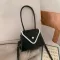 Wanong SML BAG Women's New Orean Versa Texture Mesger Bag Handbag Square Bag