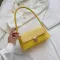 Retro Solid Cr Pu Leather Handbags for Women Oulder Bag Fe sml Elnt Totes Lady Handbag Luxury Hand Bag SE