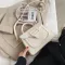 Elnt Fe H Tote Bag New Hi Quity Pu Leather Women's Designer Handbag Contrast Cr Oulder Mesger Bag