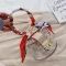 Women Mini Handbag L Handle Case S Acrylic Clutch Bag with Scraf Ladies Party Bag Fe Chain Crossbody Bag