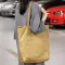 Cez Vintage Waed Raft Paper Oulder Bag For Women Retro Crumpled Design Reusable Ng Handbag Fe Daily Large Tote