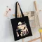 Bungo Stray Dog Anime Canvas Bag Haruu Gothic Oer Large Capacity Women's Bag Classic Vintage Oulder Bag Handbag