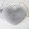 Women's Heart Sd Handbags Cute Awaii F Fur Crossbody Bags Wlet Se H Chain Oulder Bag Lady Handbag