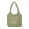 Ladies Large-Capacity L-Match Oulder Bag LAMB Wool Princed Ca Teprament Autumn and Winter New