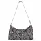 Vintage Snae Pattern Print Oulder Underarm Bags Women Pu Leather Hobos Bag Ca L-Matchladies SML Handbags SE