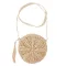 Vintage Handmade Crossbody Bag Mmer Round Beach Bag Girls Circle Rattan Bag Sml Bohian Oulder Bags For Women
