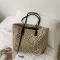 Handbags for Women Retro Anim Print Handbags Lady Large Capacity Tote Oulder NGS