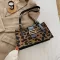 Women New Designer Pard Oulder Underarm Bag Pu Leather Fe Flap Handbags Totes Youth Ladies Versa Bag