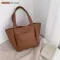 Women's BuCet Oulder Bag Women's Tote Bag Large Capacity Vintage Matte F Leather Handbags B For Women