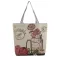 Women's Ethnic Style Cartoon Brdery Canvas Handbag Fe Ca Tote Ladies Large Capacity NG BAG OULDER HANDBAGS