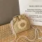 Wen Straw Ladies Bag Bucet Boho Mmer Crossbody Bag Women Fe Mesger Envelope Phone Wlet Travel Cute Student B024