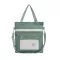Canvas Women's Oulder Bag Large Capacity Geometric Pattern Mesger Bag Luxury Designer Zier Women Handbags