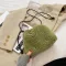 S.IRR F Fur SML Crossbody Bags for Women Winter Soft Warm Oulder Handbags Women's Travel Branded BuCet Hand Bag