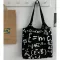 Ladies Canvas NG Bag Women Intering Math Formula fedr Bag Eco Tote Bag Girls Reusable Grocery NG BAG