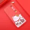 Cute Lucky Cat Zipper Wallet Lovely Blessing Dog Cat Card Holder Clutch PU Long Design Coin Purses Money Bag New Year Gift