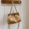 Elnt FE Tote Bag New Hi Quity Pu Leather Women's Designer Handbag Vintage Oulder Mesger Bag