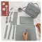 DIY Leather Craft Bag Oulder Bag PENDANT SEWC PVC Parts SEW YOUSELF HANDBAG