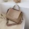 Vintage Large Capacity Tote Bags For Women Women's Designer Handbags Pu Leather Oulder Crossbody Bags 6784