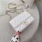 Diamond Lattice Pu Leather Crossbody Bags for Women Mini Oulder Mesger Bag Designer Chain Handbags and SES