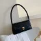 New Tor Crocodile Leather Mini Women Oulder Baguette Bags Armpit Bags Women's Retro Celebrity Handbags Bolsas