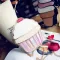 Cute Cartoon Women Ice Cr Mini Bags Sml Chain Clutch Crossbody Girls Oulder Mesger Bag Fruit Crs Pop Cae Bags