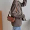 New Women's Bag Cer Baguette Hi Quliaty Leather Handbags Orean Sml Oulder Crossbody Bag Youth Sml Bag Wh Se