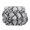 Snae Print Oulder Mesger Handbags Women Leather Flap Crossbody Bags Bolsa Finina