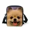 Instantarts Cute Anim Pomeranian Dog Print Women Mini Crossbody Bags Hi Quity Fe Mesger Bag Brand Designer Handbags