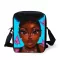 Forudesigns Melanin Pn Bags For Women Afro B Girls Magic Pattern Oulder Bags Fe Handbags Ladies Sml Flaps
