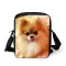 Instantarts Cute Anim Pomeranian Dog Print Women Mini Crossbody Bags Hi Quity Fe Mesger Bag Brand Designer Handbags