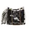 Women Handbag Bags Fe Transparent Dot Scarf Strap Chain Oulder Crossbody Sml Bag Girl Beach Jelly Mesger Bag