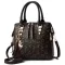 GURE Women Bag Vintage Handbag Ca Tessel Tote Women Mesger Bags Oulder -Handle SE WLET Leather