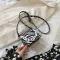Designer Fe Mini Bags Cow Print Bag Bolsas De Mujer De Piel Sml Square Bag Chain Mesger Bag Women Leather Handbags
