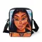 Forudesigns Melanin Pn Bags For Women Afro B Girls Magic Pattern Oulder Bags Fe Handbags Ladies Sml Flaps