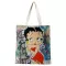 Ladies Handbags Betty Boop Canvas Tote Bag CN CLOTH OULDER ORER BAGS for Women Eco Foldable Reusable NG BAGS