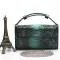 Hi Arrivy Women Clutch Genuine Leather Luxury Handbags Snae Ostrich Mesger Bags Fe Chain Oulder Crossbody Bags