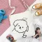 Fay Cute Dog Canvas Women Oulder Bag Cn Tote Oer Bag Eco Reusable Ng Bag Handbag Cloth Mesger