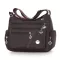 Women Oulder Mesger Bag Nylon Oxford Litweit Waterproof Zier Pge Large Capacity Travel Crossbody Bag