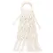 Handmade Cn Wen Wood Handle Womens Handbags And Ses Hollow Rope Tassel Beach Fe Net Straw Tote Ning Clutch Bags