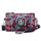 Women 3 Layers Ses Multifunction Nylon Mini Bolsa Finina Ses Mesger Bag Lit Weit Cartes
