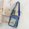 Women Oulder Bags Handbags For Girls New Pvc Transparent Mesger Bags Students Sol Bobag Crossbody Bags