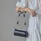 L Ring Handle Women Oulder Bag Designer Barrel-Sd Chain Mesger Crossbody Bag Lady Sml Se Bolsa