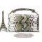 Xmesn Cow Leather Day Clutch One Oulder Cross-Body Bag Ostrich Pattern Genuine Leather Clutch Chain Women's Handbags