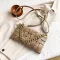 Weave Design SML PU Leather Crossbody Bags for Women Luxury Solid Cr Oulder Handbags Chain Cross Body Bag