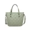 Women Oulder Bag Lattice Pattern Lady Pu Leather Travel Ng Bags Large Capacity Portable -Handle Totes