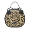 Yogodlns Cute Cat Oulder Bagpu Leather Sml Women Round Oudler Bag With Pard Oulder Bags Fe Crossbody Bag