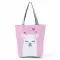Ca Cartoon Glasses Cat Printed Women Oulder Bag Hi Capacity Eco Reusable Ng Bag Outdoor Beach Travel Bag Fe